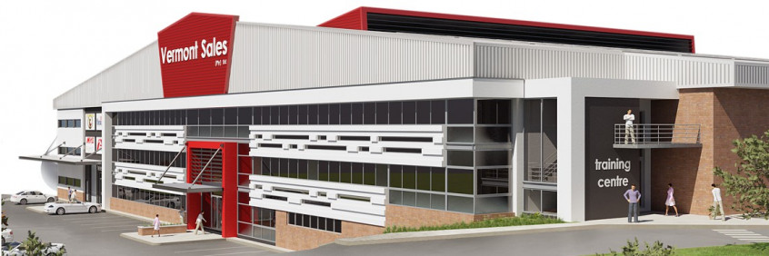 The new Vermont Sales Building Complex